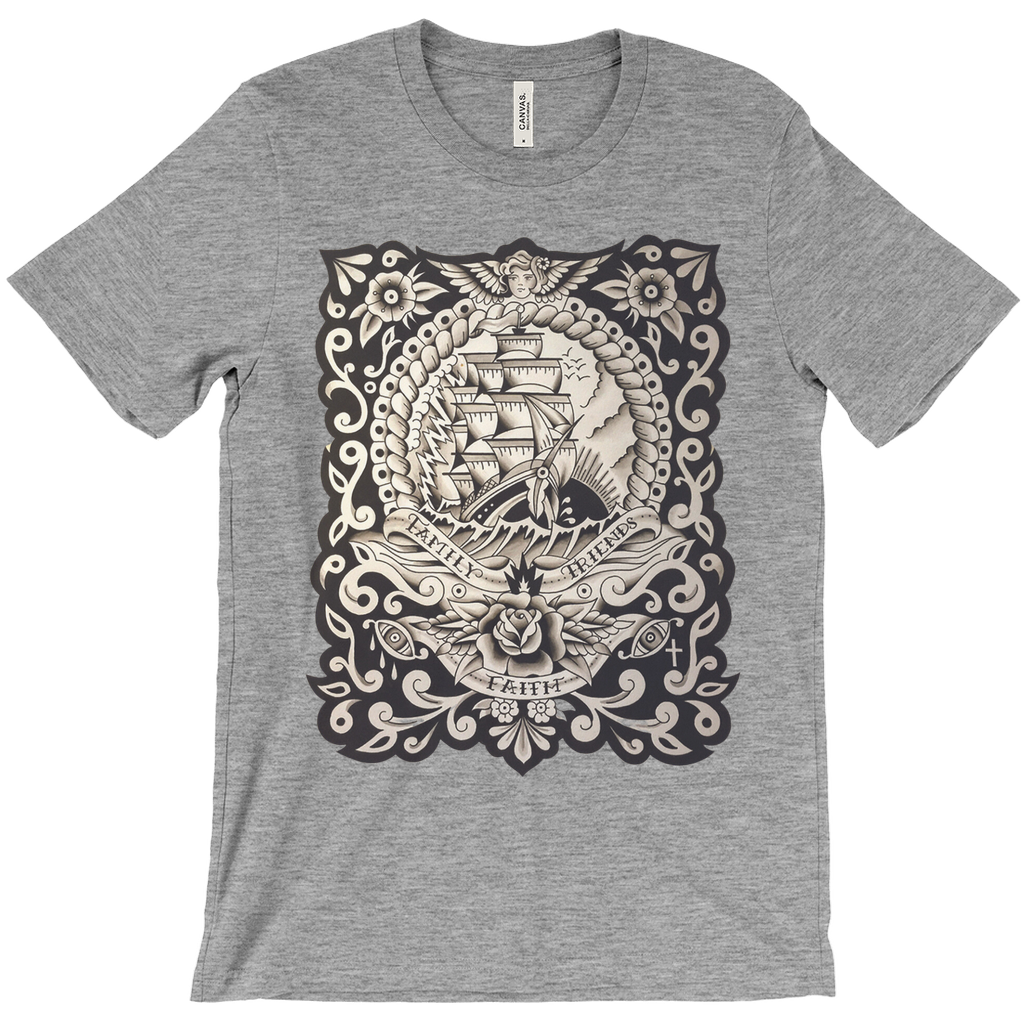 "Through Still and Storm" Unisex T-Shirt