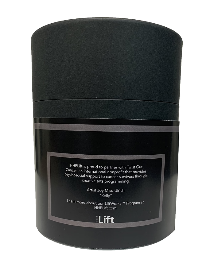 8.5 oz. Oakmoss & Amber Scented Soy Candle - "Kelly" by Joy Misu Ulrich