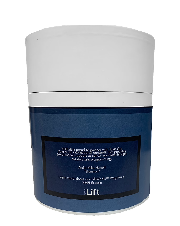 8.5 oz. Sea Salt Scented Soy Candle - "Shannon" by Mike Harrell