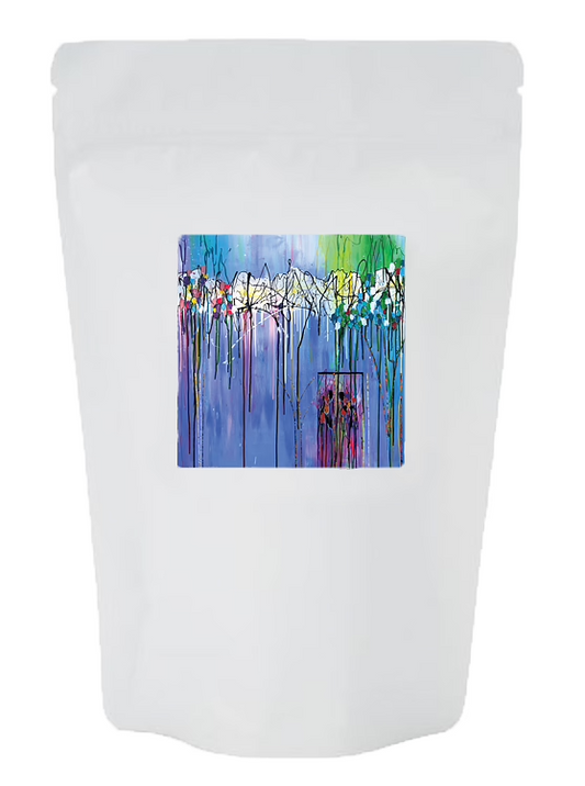 6 oz. White Tea Scented Bath Salt - "Tulips" by Anna Feneis