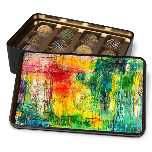 Handmade Chocolate Truffles with "Renewal" Tin