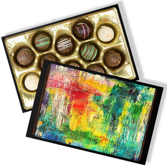 Handmade Chocolate Truffles with "Renewal" Box