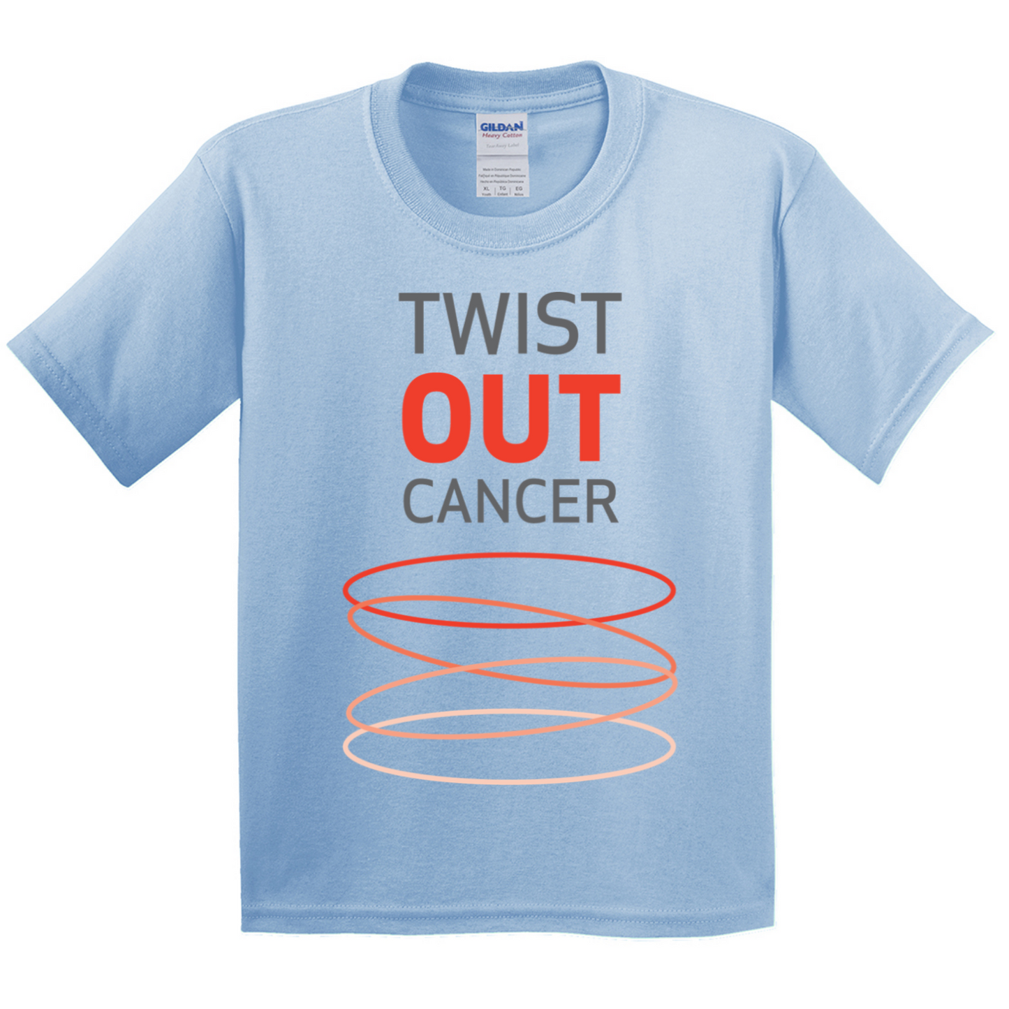 Twist Out Cancer Youth T-Shirt