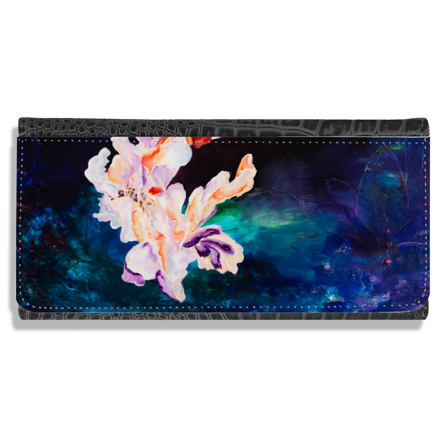 "Capable" Vegan Crocodile Leather Wallet