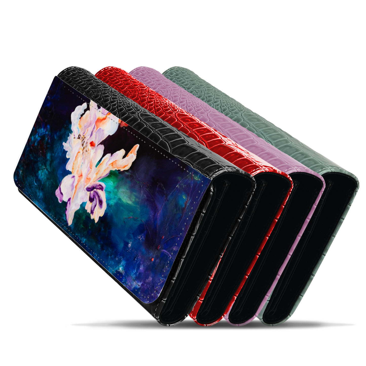 "Capable" Vegan Crocodile Leather Wallet