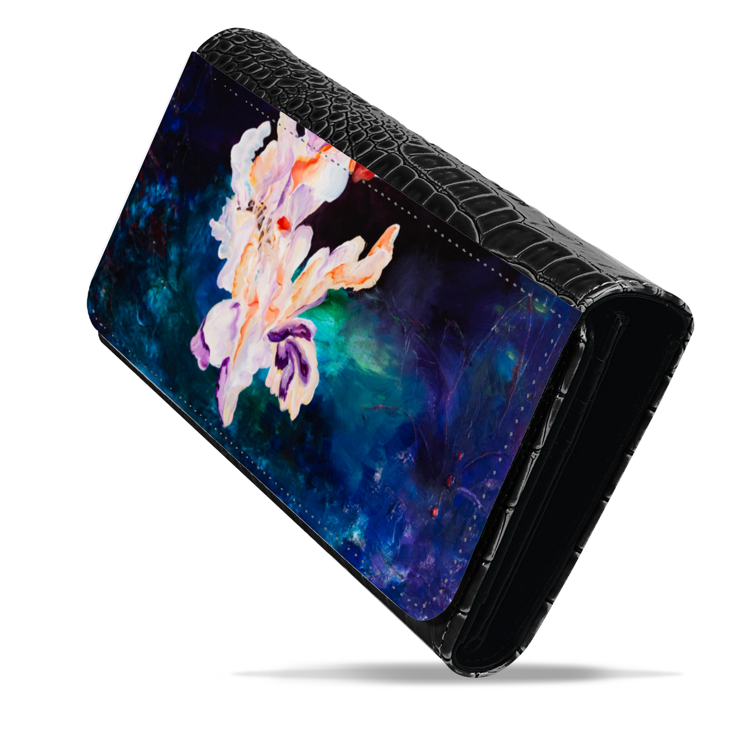 "Capable" Vegan Crocodile Leather Wallet