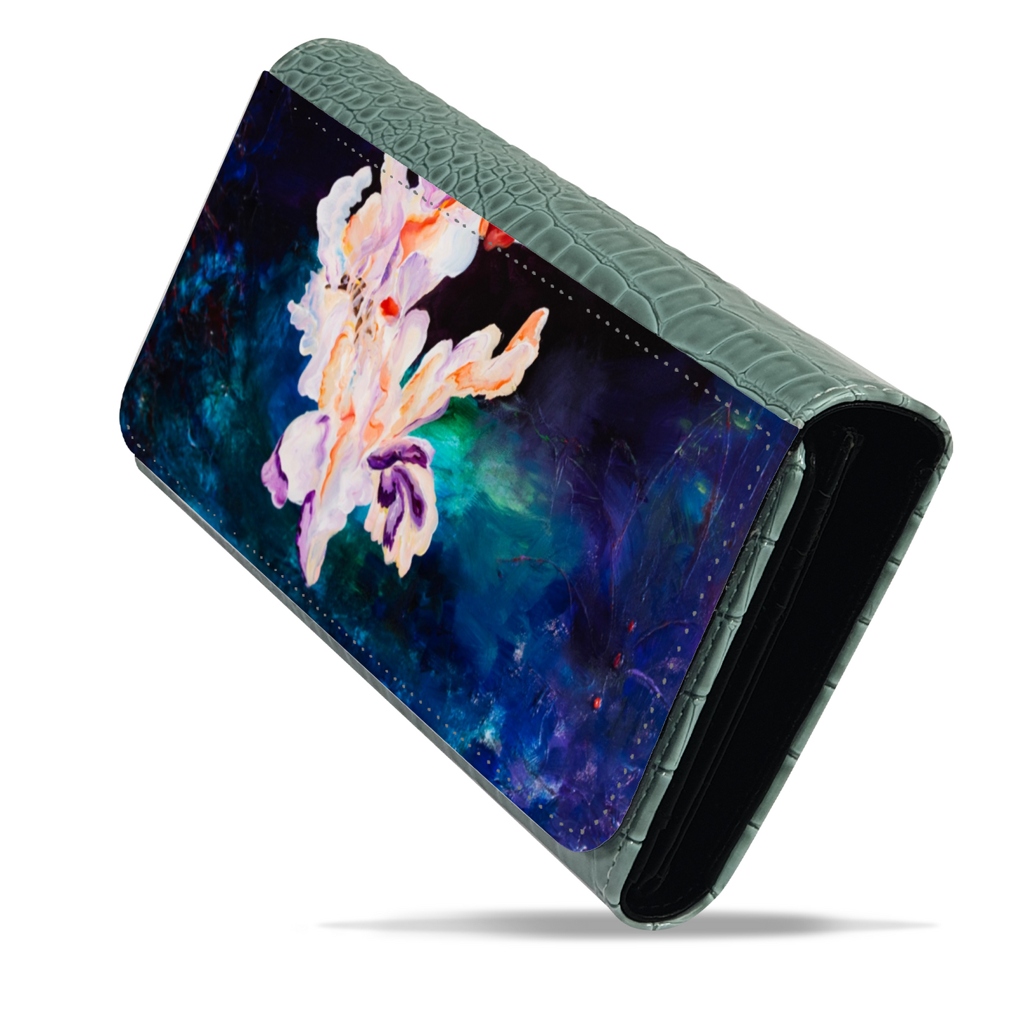 "Capable" Vegan Crocodile Leather Wallet