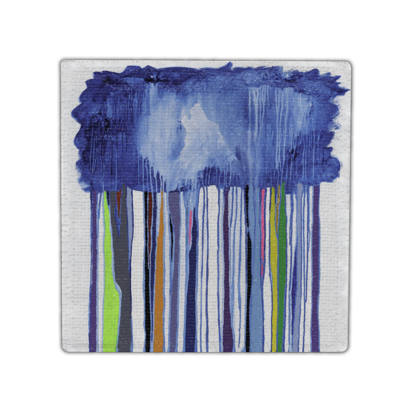 "Wolfpack" Single Linen Coaster