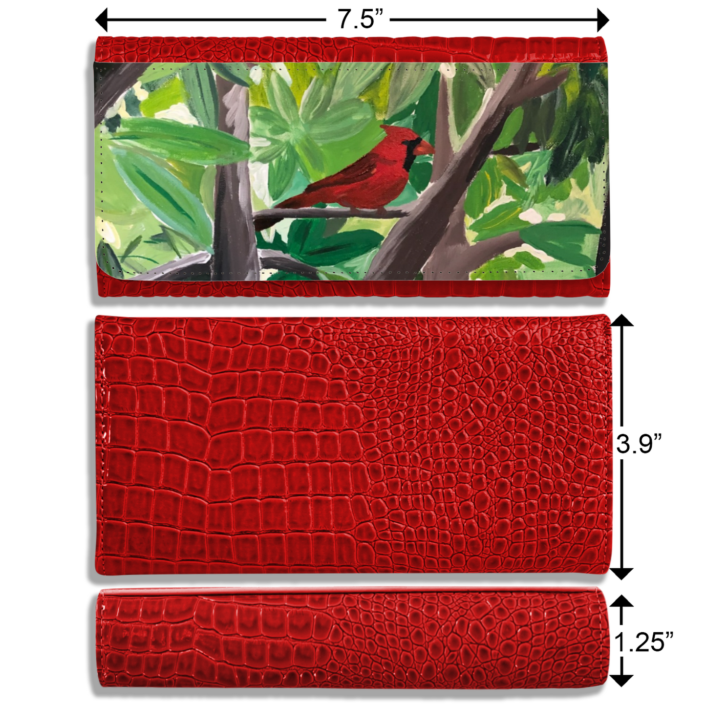 "Cardinal in a Tree" Wallet