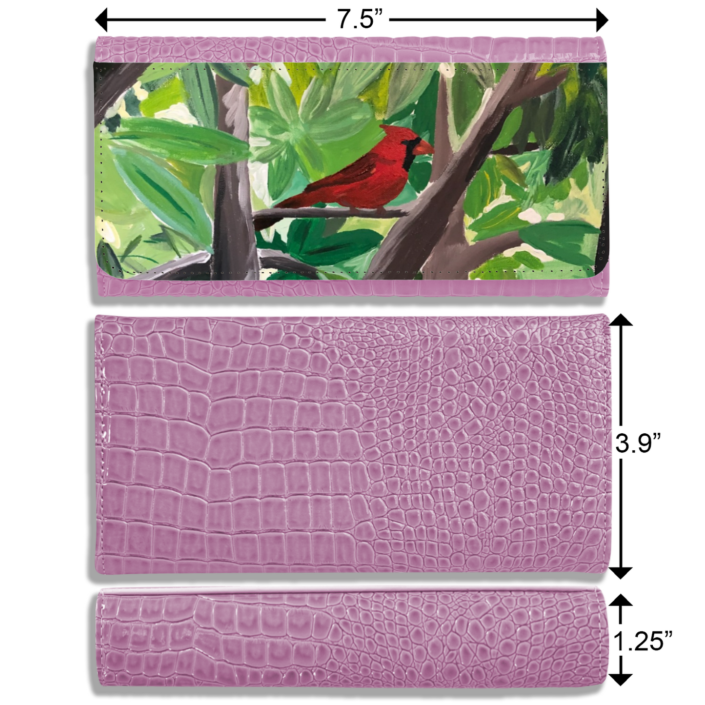 "Cardinal in a Tree" Wallet