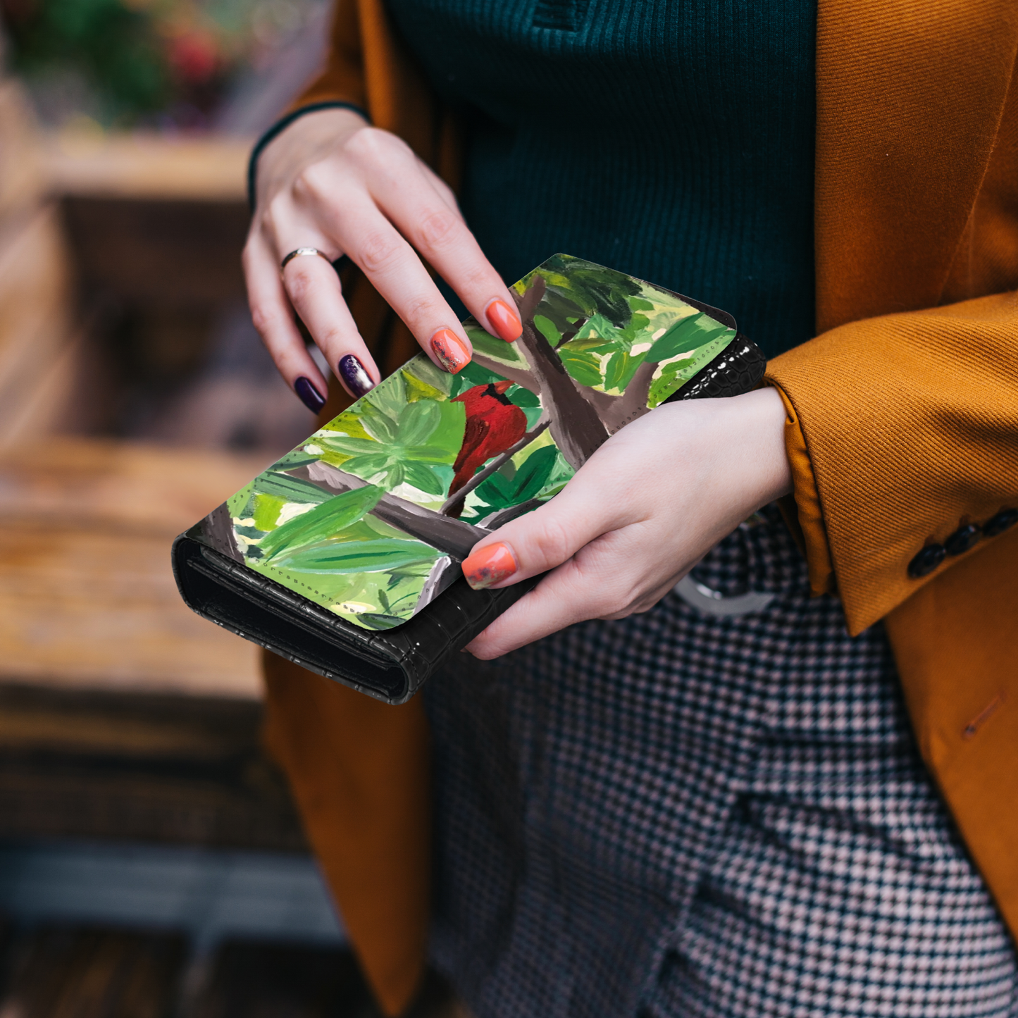 "Cardinal in a Tree" Wallet