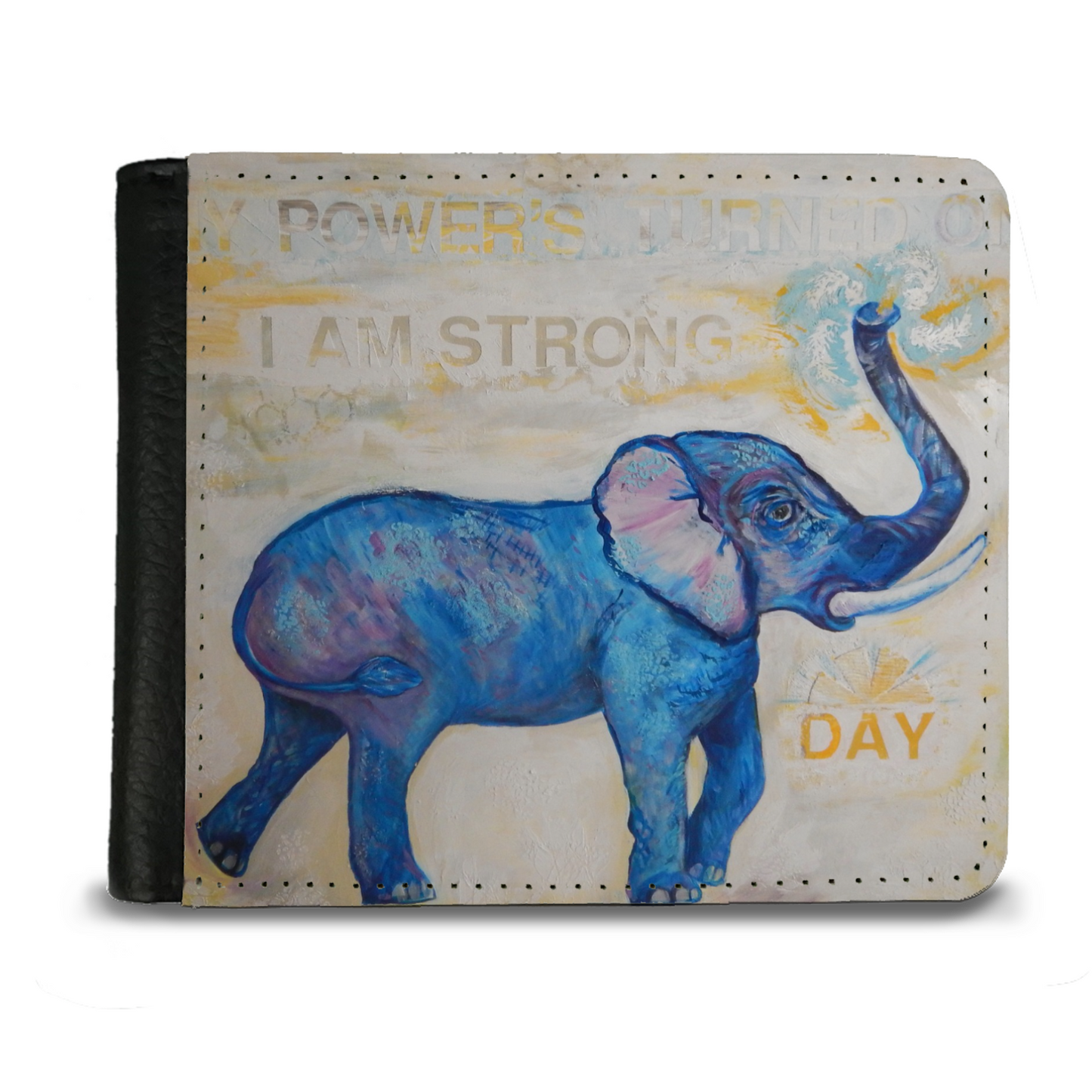 "My Power's Turned On" Vegan Leather Wallet