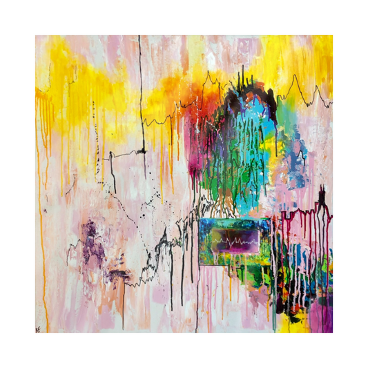 "Camino" Single Glass Coaster