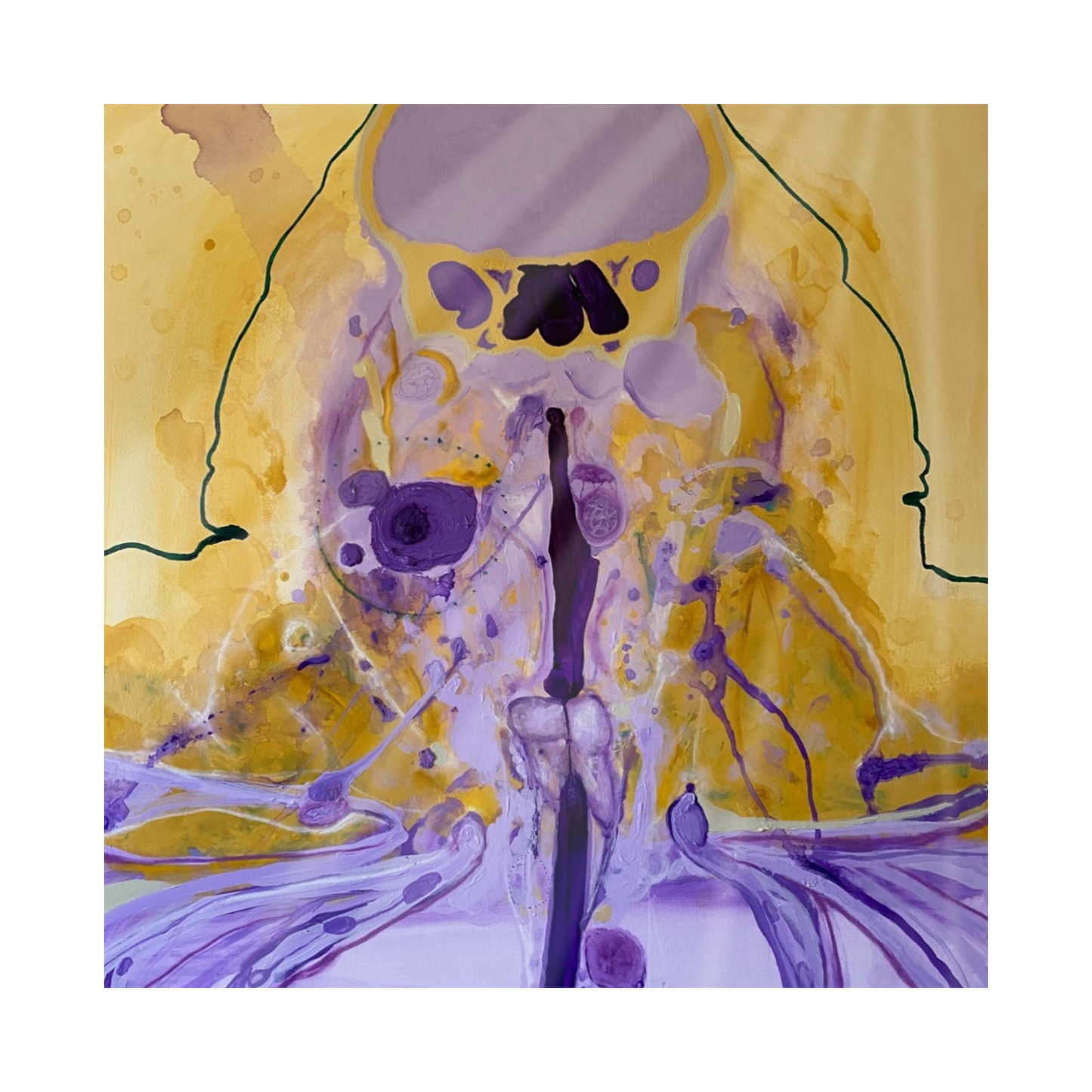 "She Overcame Meant to Destroy Her" Single Glass Coaster