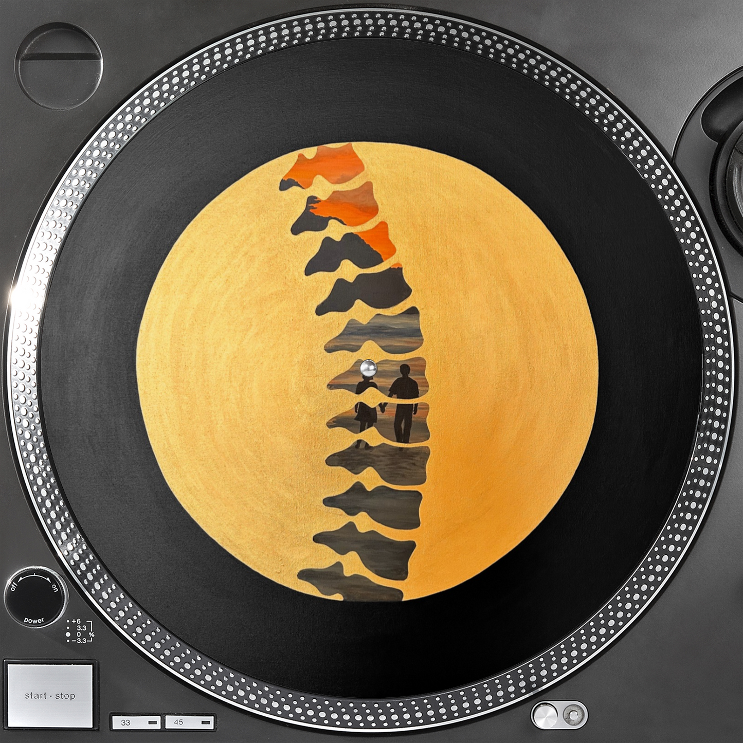 "Backbone" Record Mat