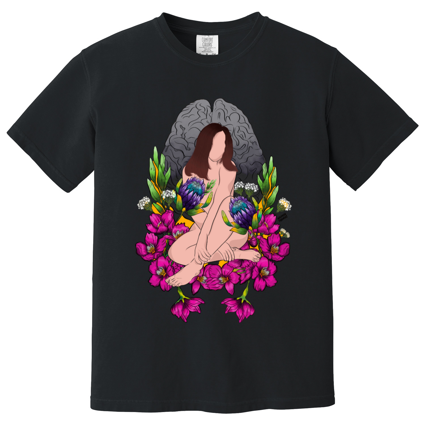 "Wandering amongst the cherry blossoms" Unisex Tee