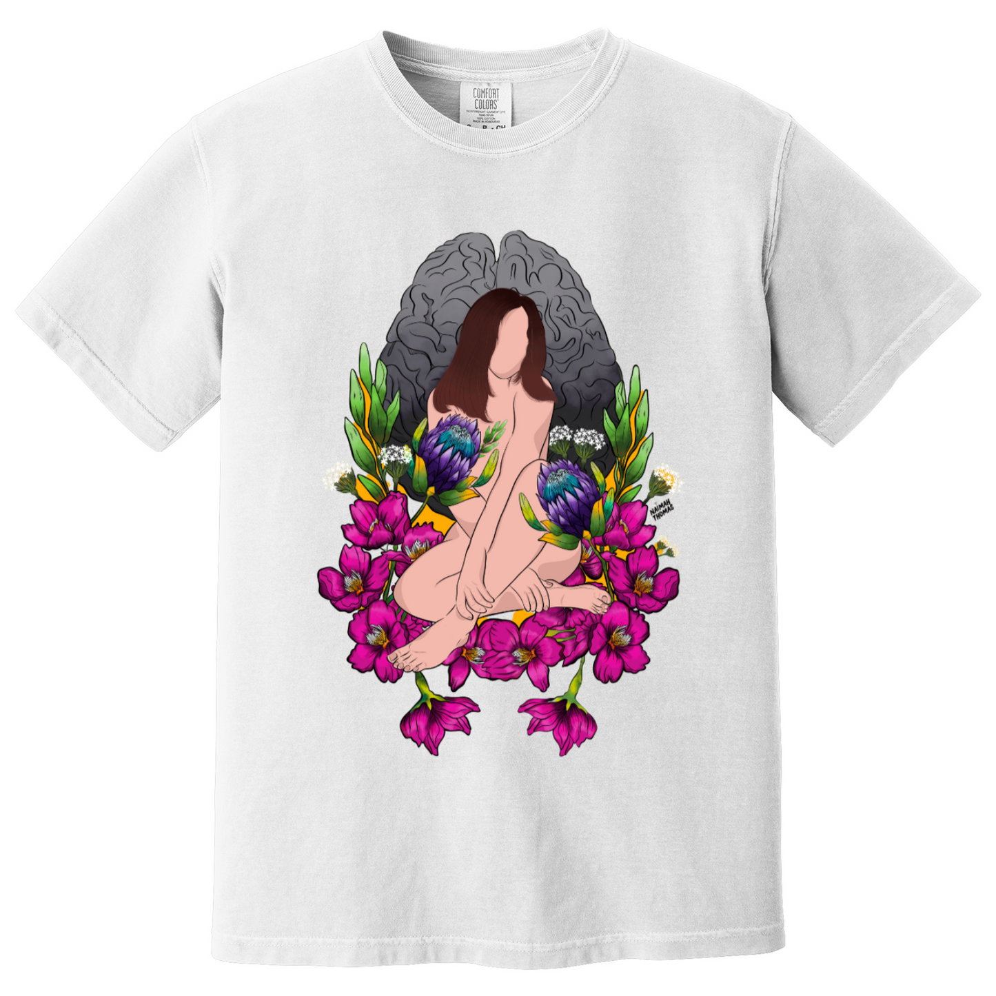 "Wandering amongst the cherry blossoms" Unisex Tee
