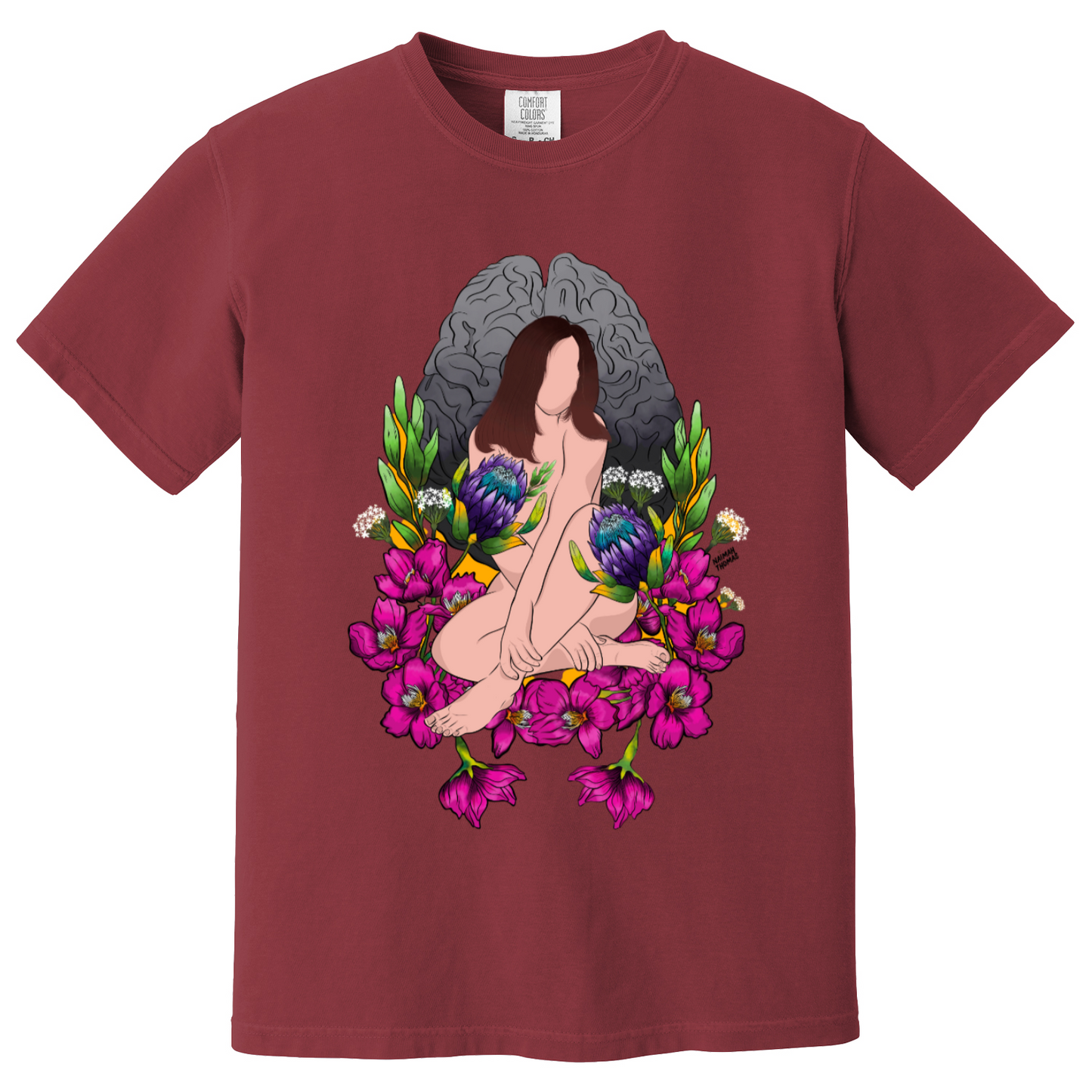 "Wandering amongst the cherry blossoms" Unisex Tee