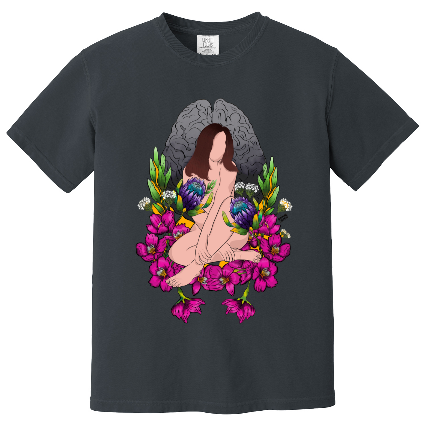 "Wandering amongst the cherry blossoms" Unisex Tee