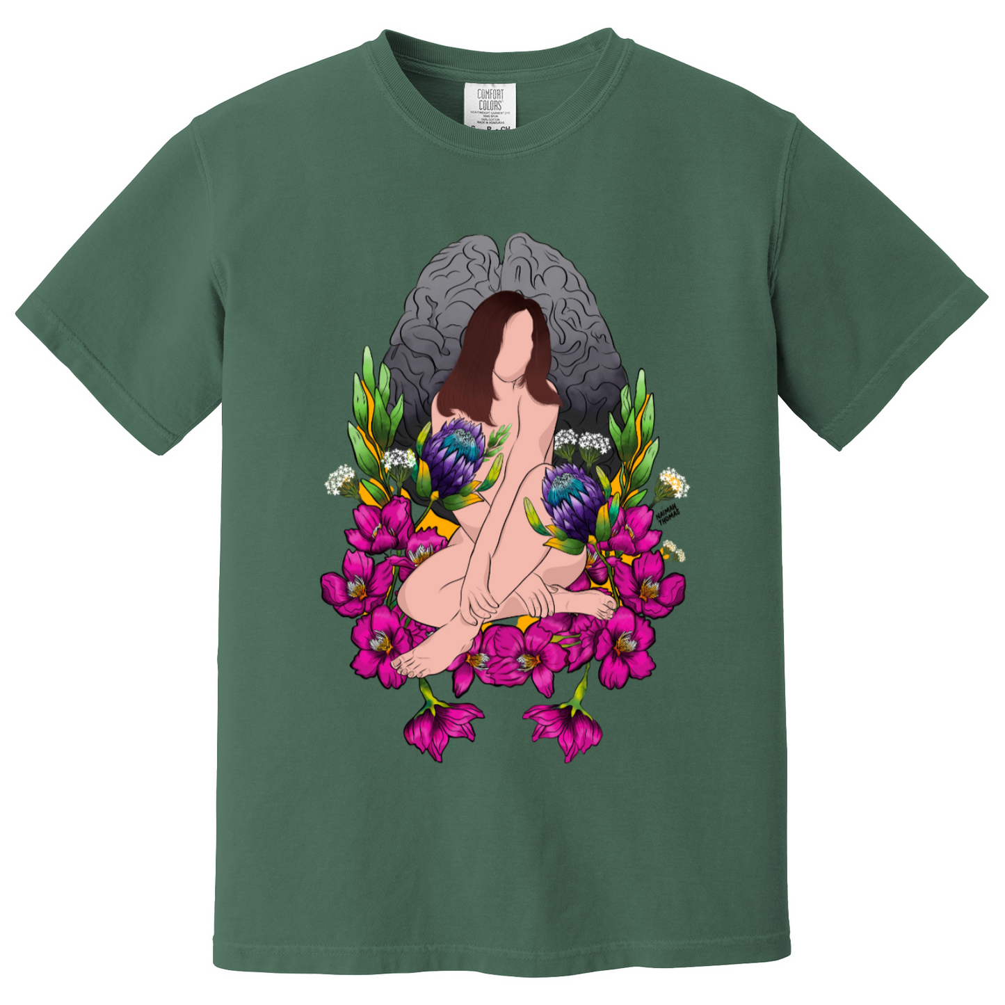"Wandering amongst the cherry blossoms" Unisex Tee