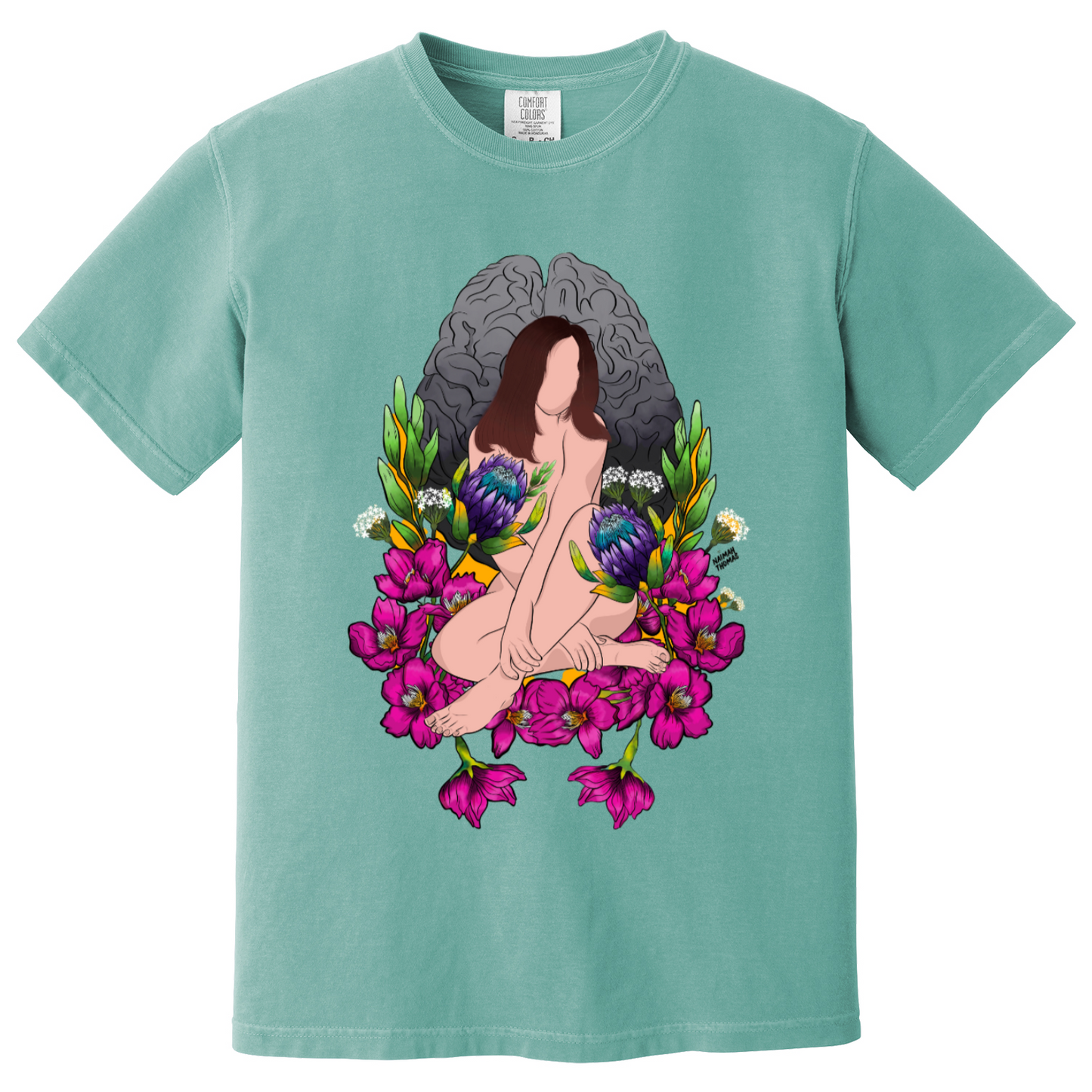 "Wandering amongst the cherry blossoms" Unisex Tee