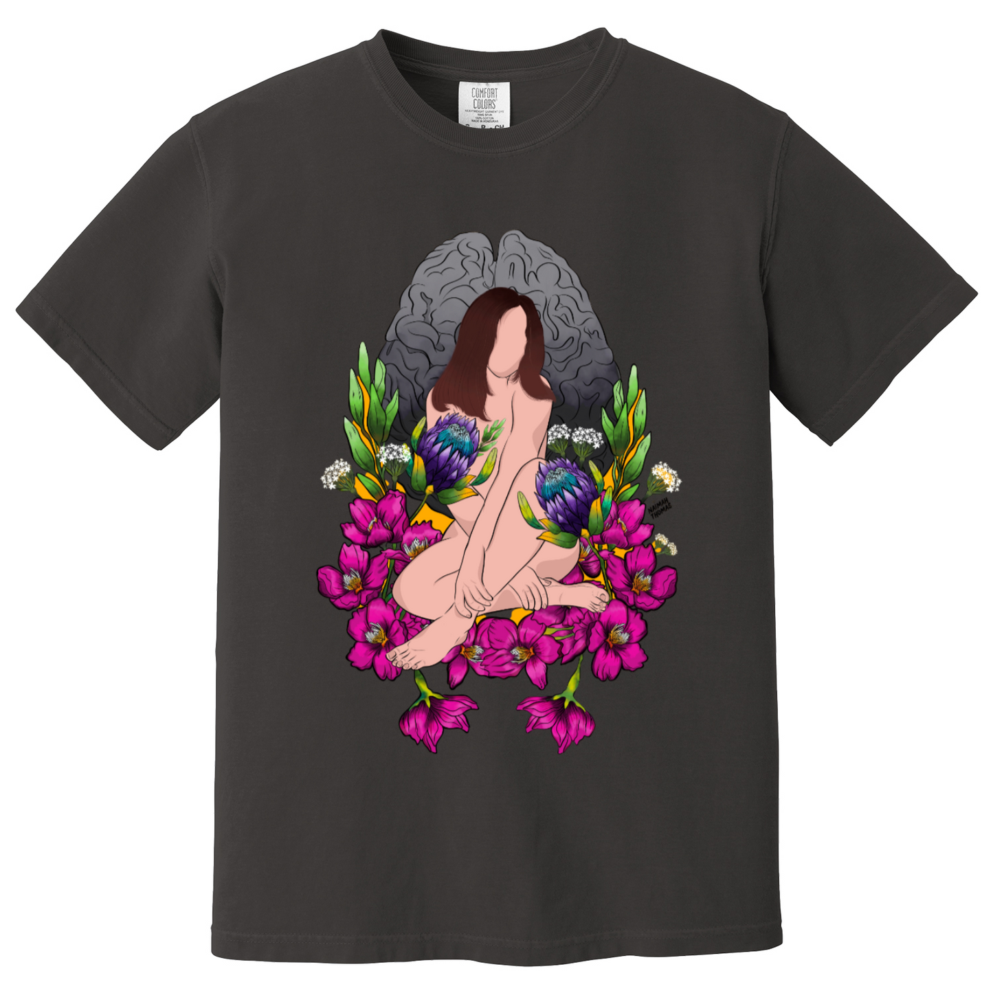"Wandering amongst the cherry blossoms" Unisex Tee