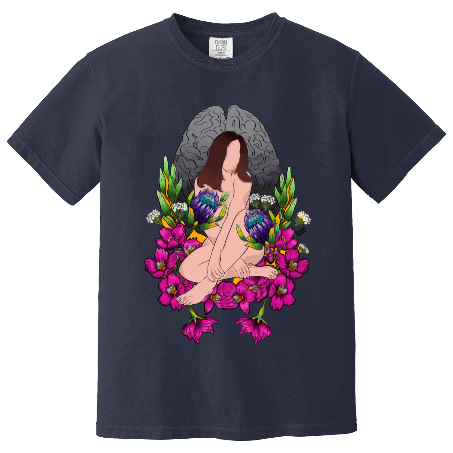 "Wandering amongst the cherry blossoms" Unisex Tee