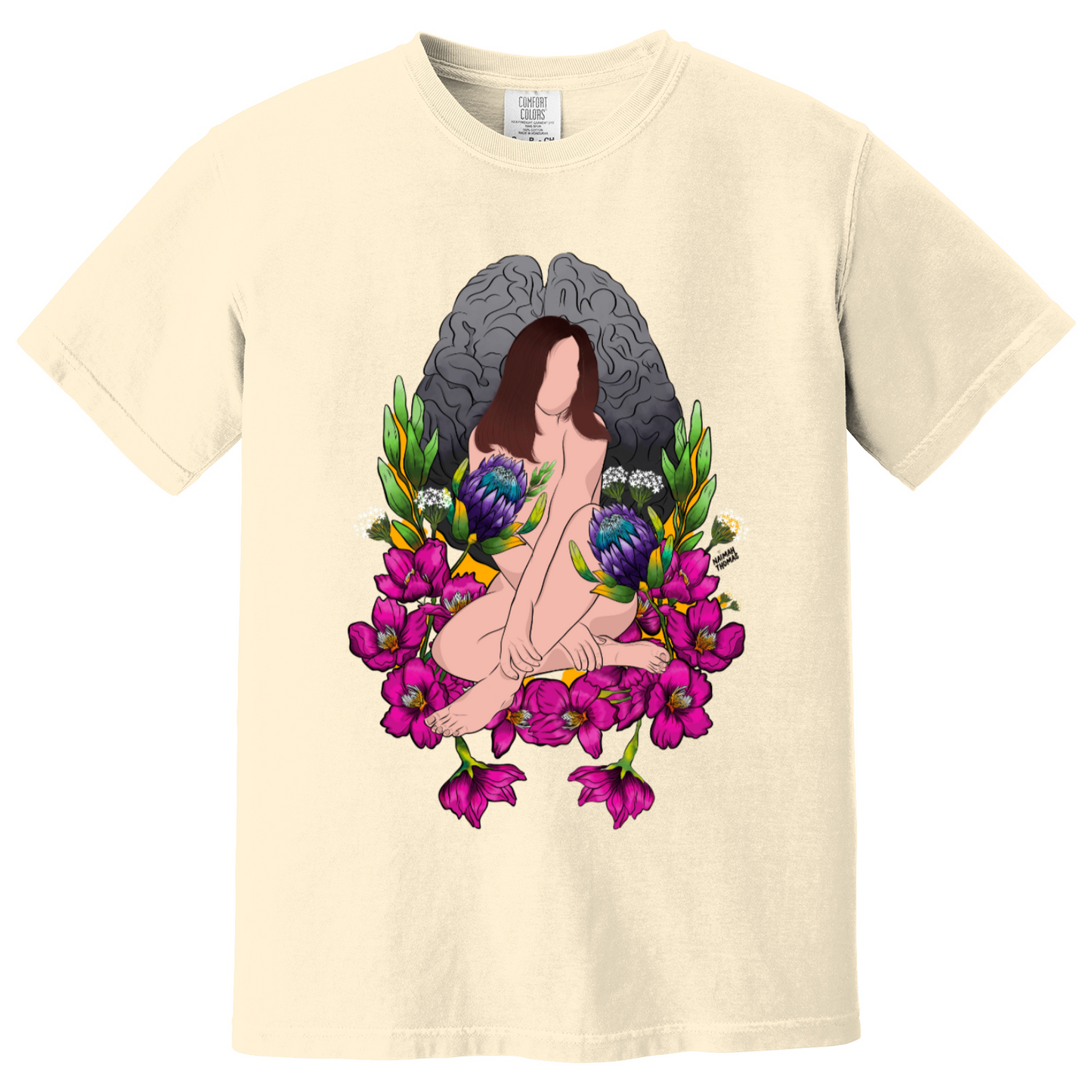 "Wandering amongst the cherry blossoms" Unisex Tee