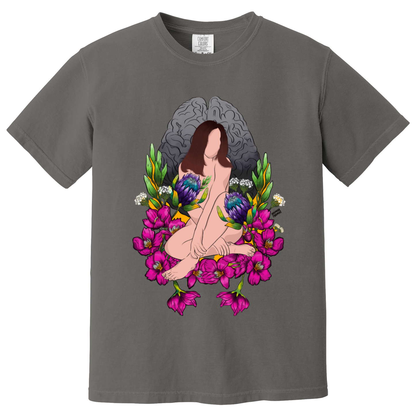 "Wandering amongst the cherry blossoms" Unisex Tee
