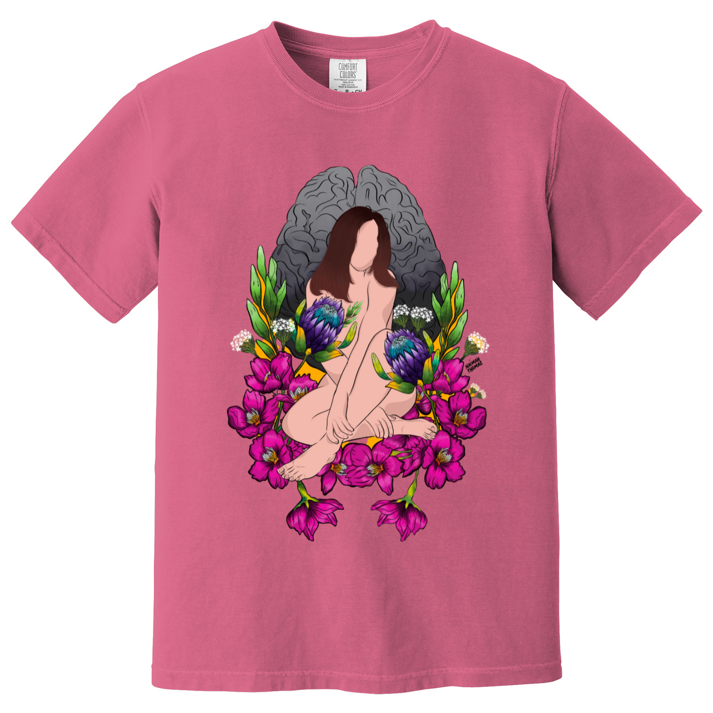 "Wandering amongst the cherry blossoms" Unisex Tee