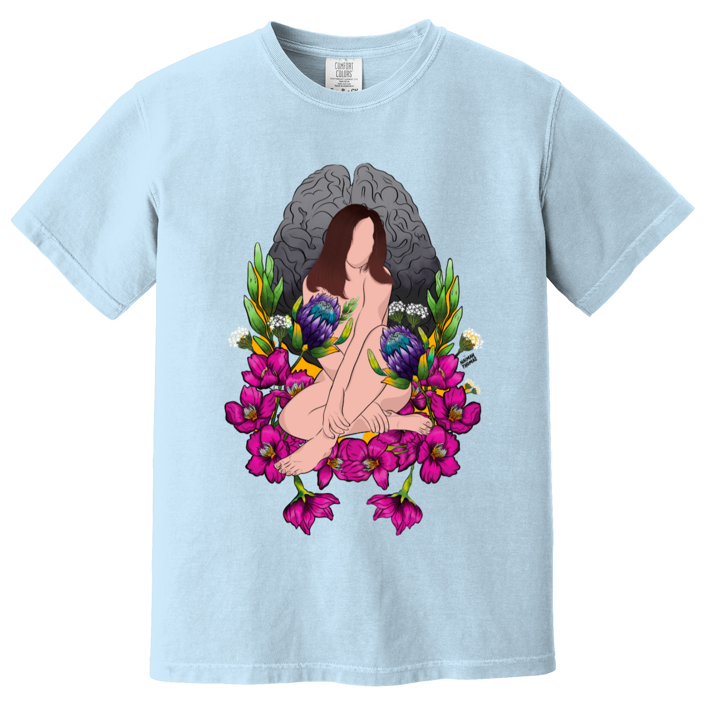 "Wandering amongst the cherry blossoms" Unisex Tee