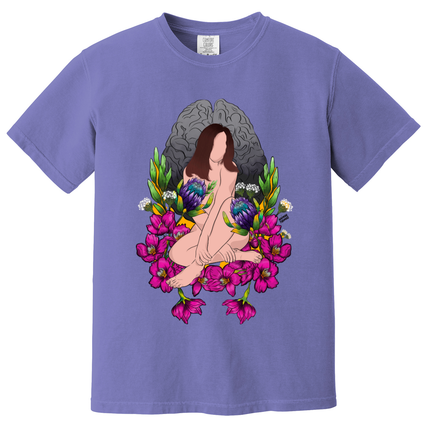 "Wandering amongst the cherry blossoms" Unisex Tee