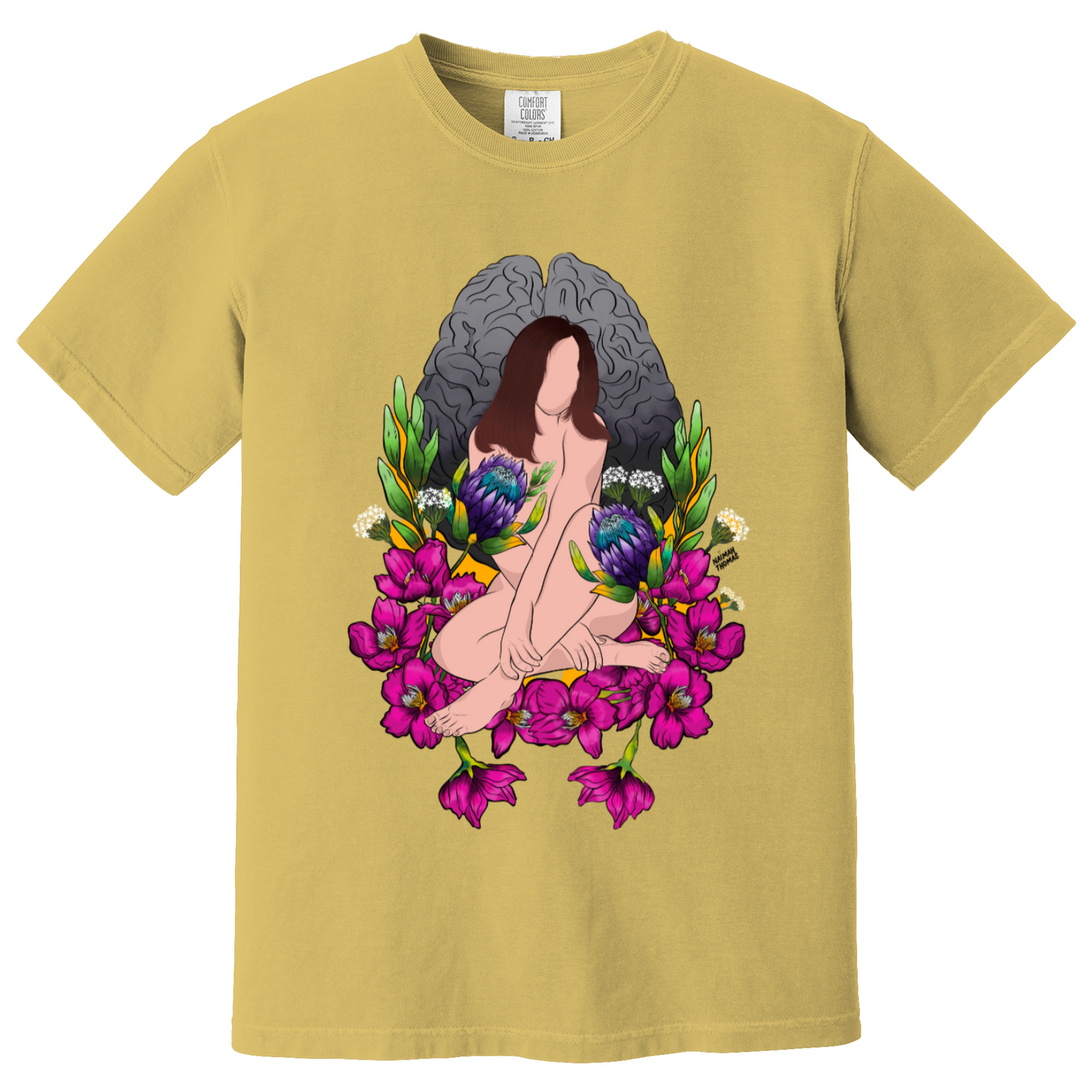 "Wandering amongst the cherry blossoms" Unisex Tee