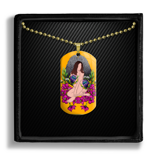 Wandering amongst the cherry blossoms Pendant