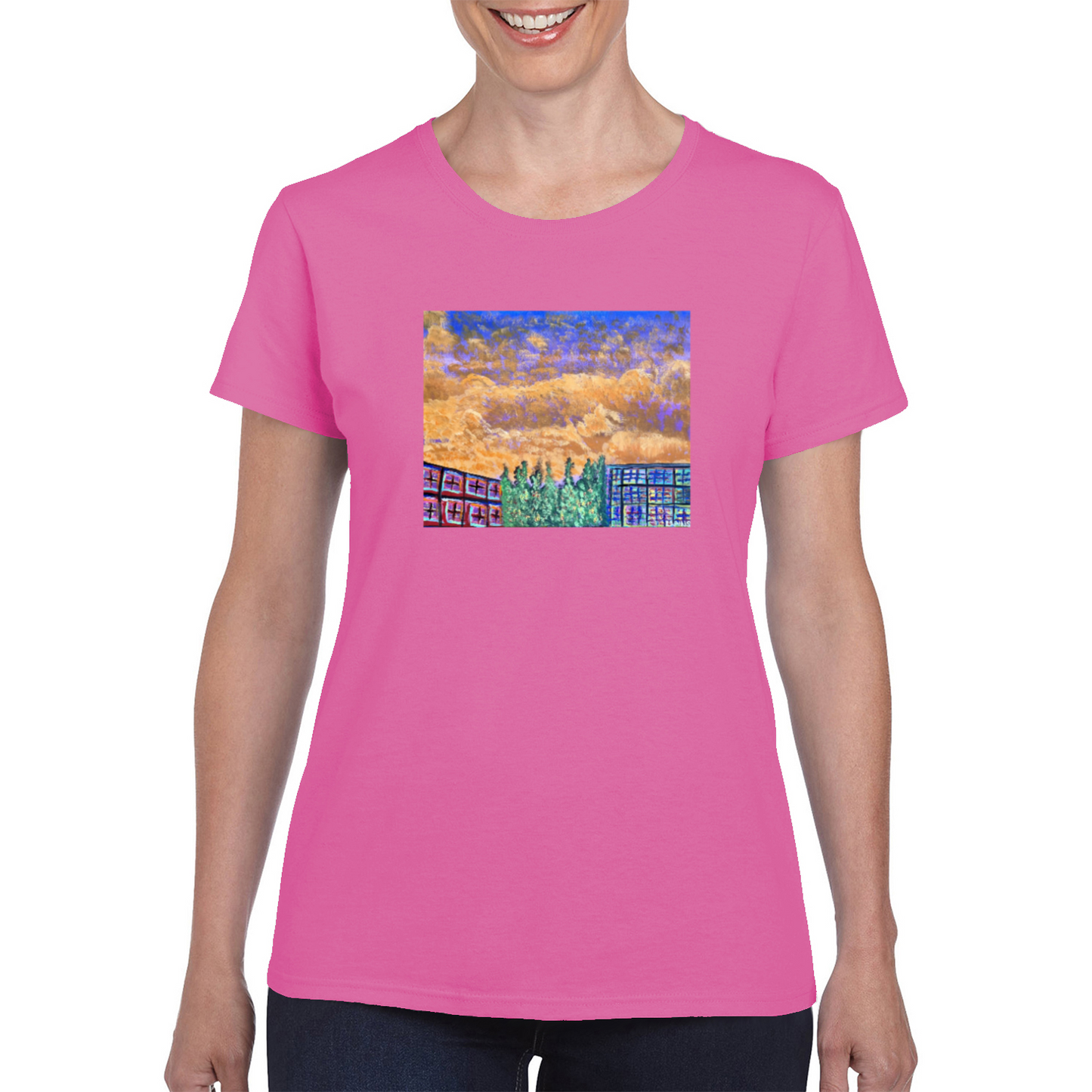 "Beautiful Sky on a Terrible Day" Women's Tee