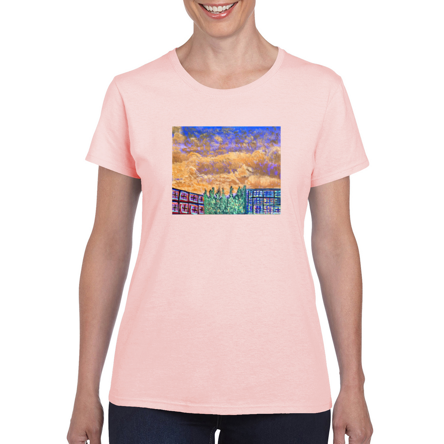 "Beautiful Sky on a Terrible Day" Women's Tee