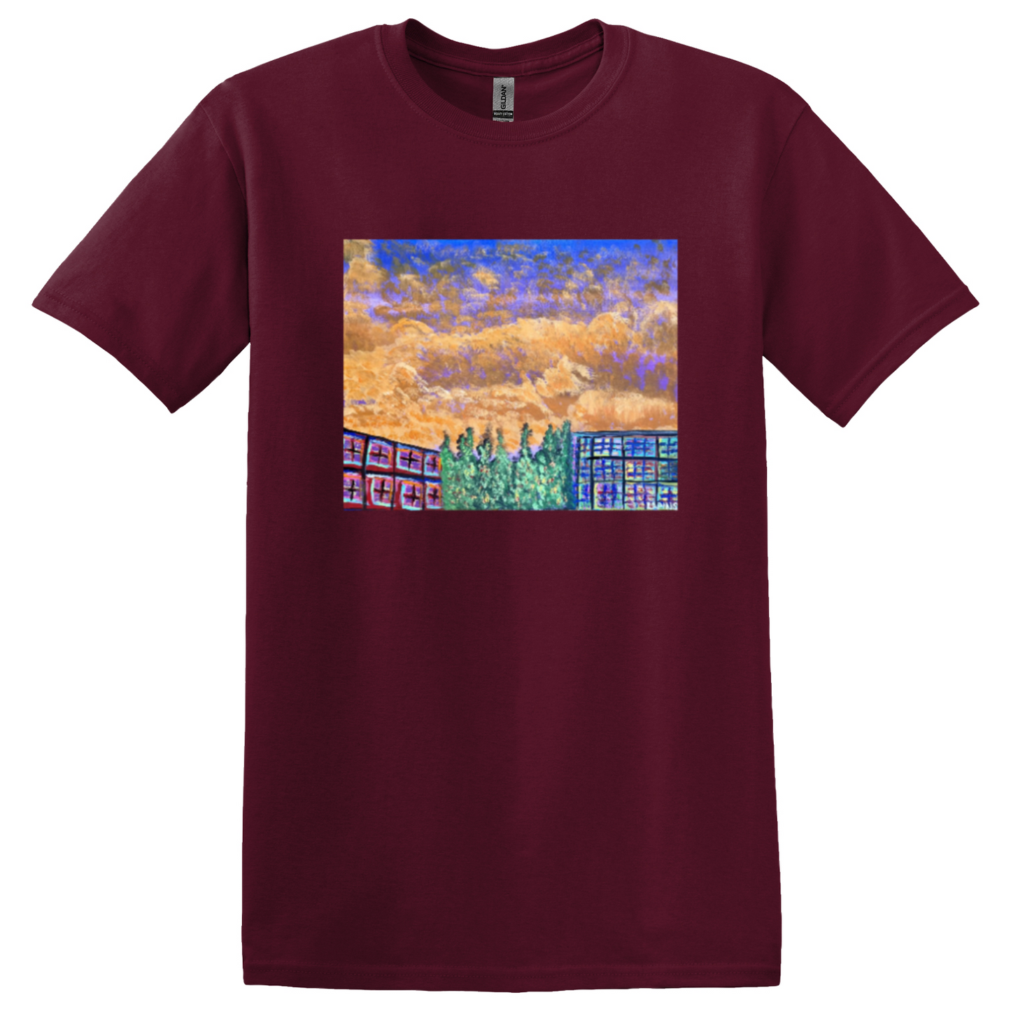 "Beautiful Sky on a Terrible Day" Women's Tee