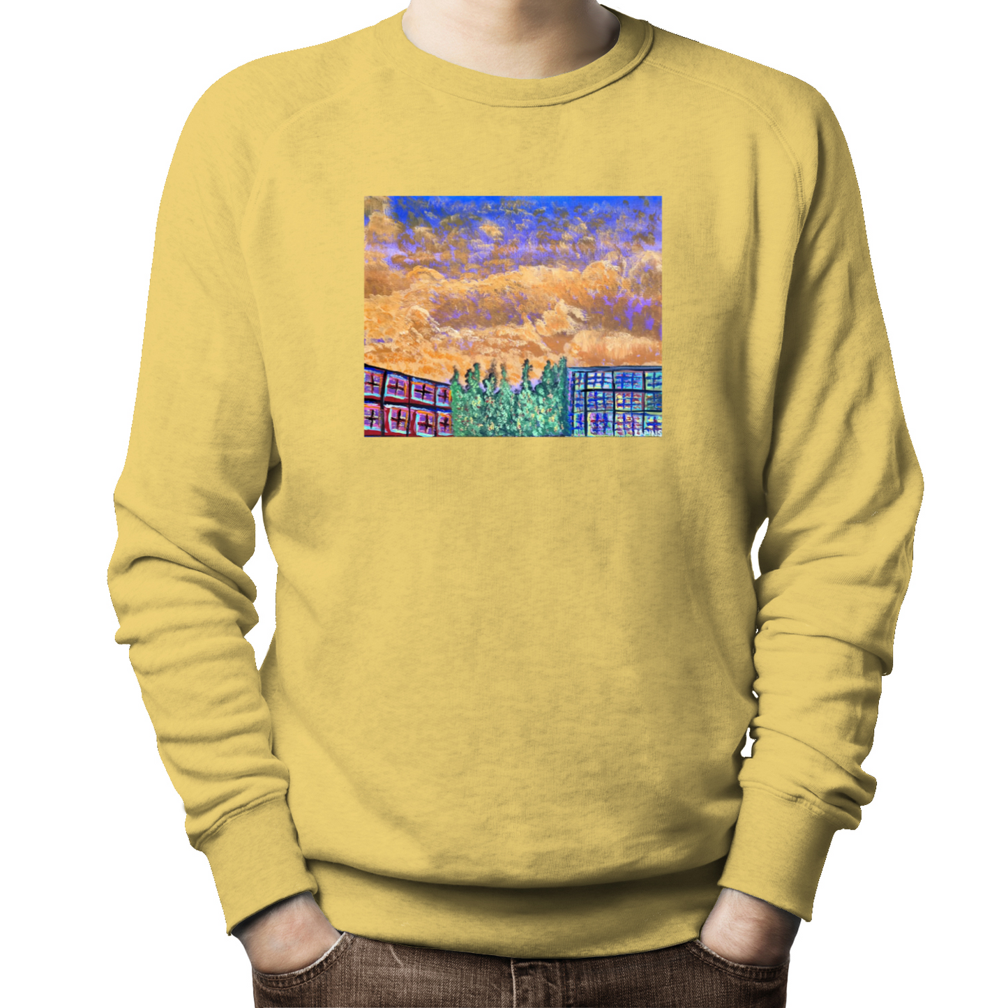 "Beautiful Sky on a Terrible Day" Unisex Sweatshirt