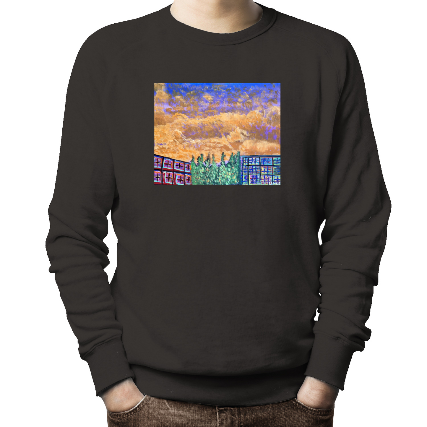 "Beautiful Sky on a Terrible Day" Unisex Sweatshirt