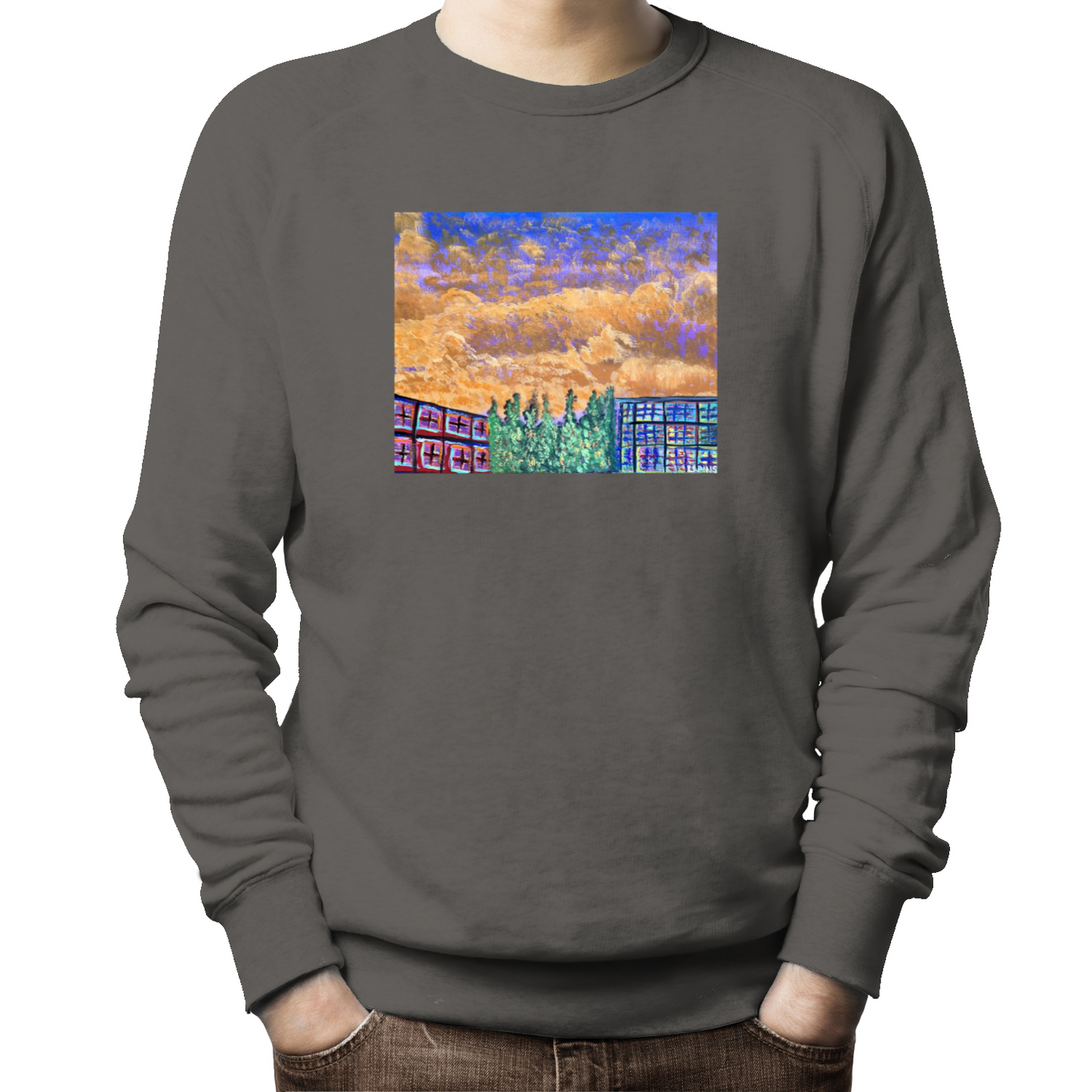 "Beautiful Sky on a Terrible Day" Unisex Sweatshirt