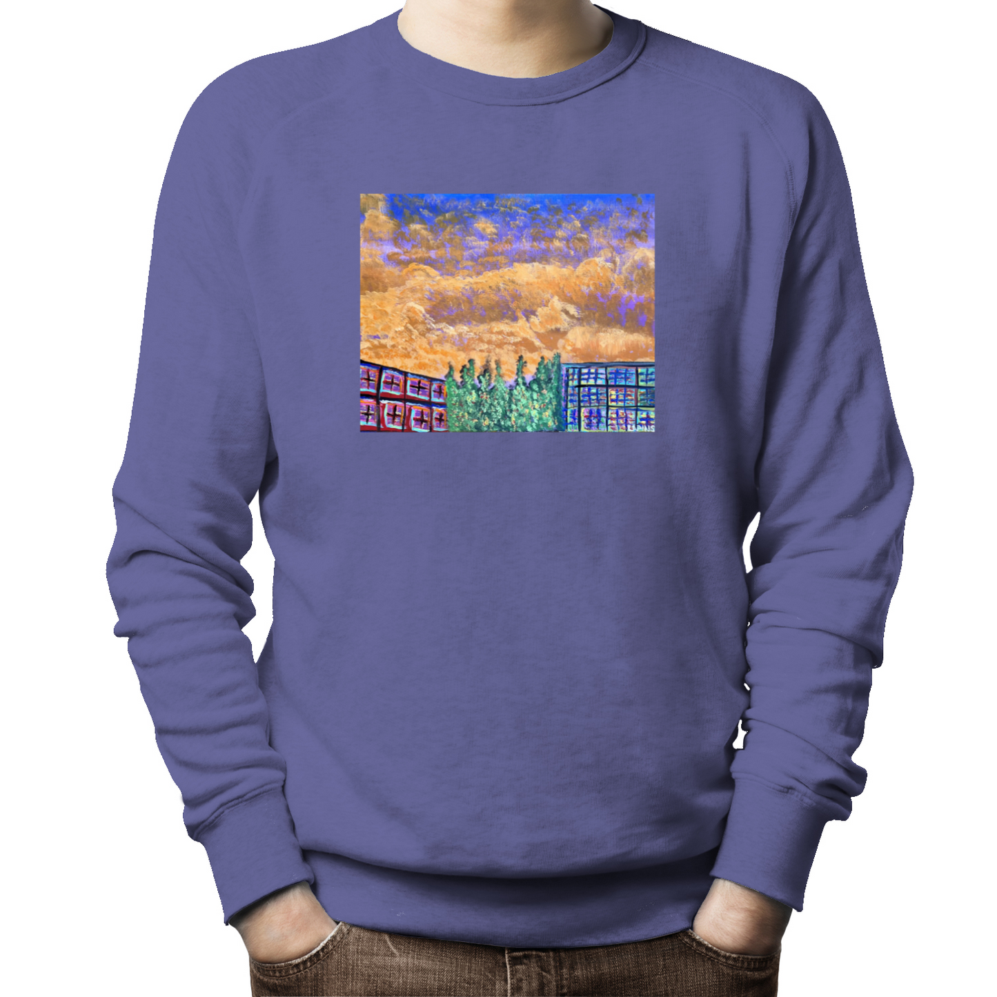 "Beautiful Sky on a Terrible Day" Unisex Sweatshirt