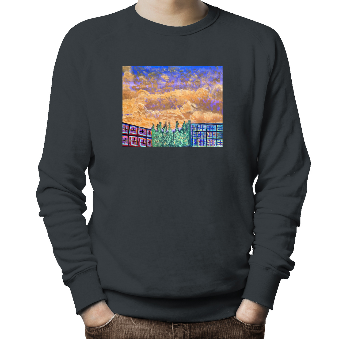 "Beautiful Sky on a Terrible Day" Unisex Sweatshirt