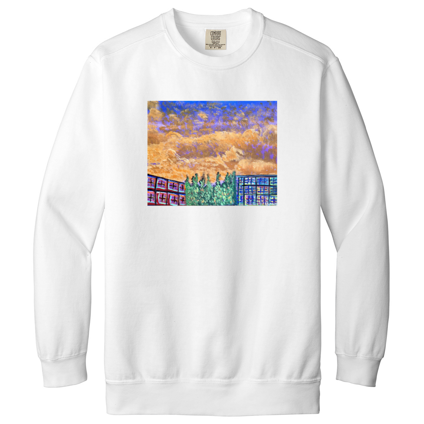 "Beautiful Sky on a Terrible Day" Unisex Sweatshirt