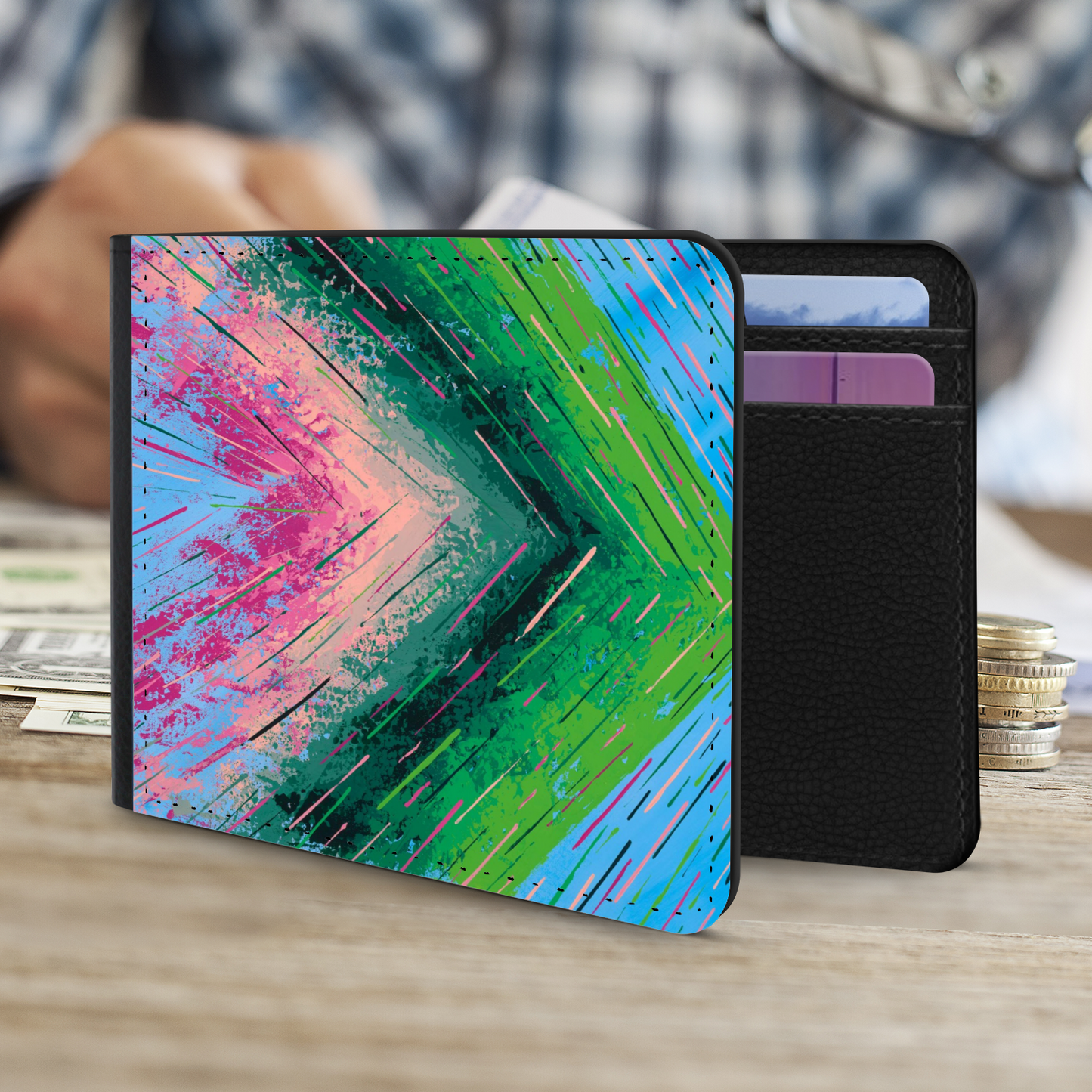 "Move Forward" Wallet