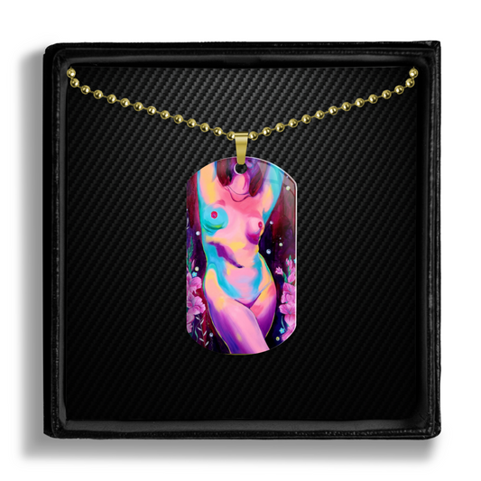 "Death or Gladioli" Pendant