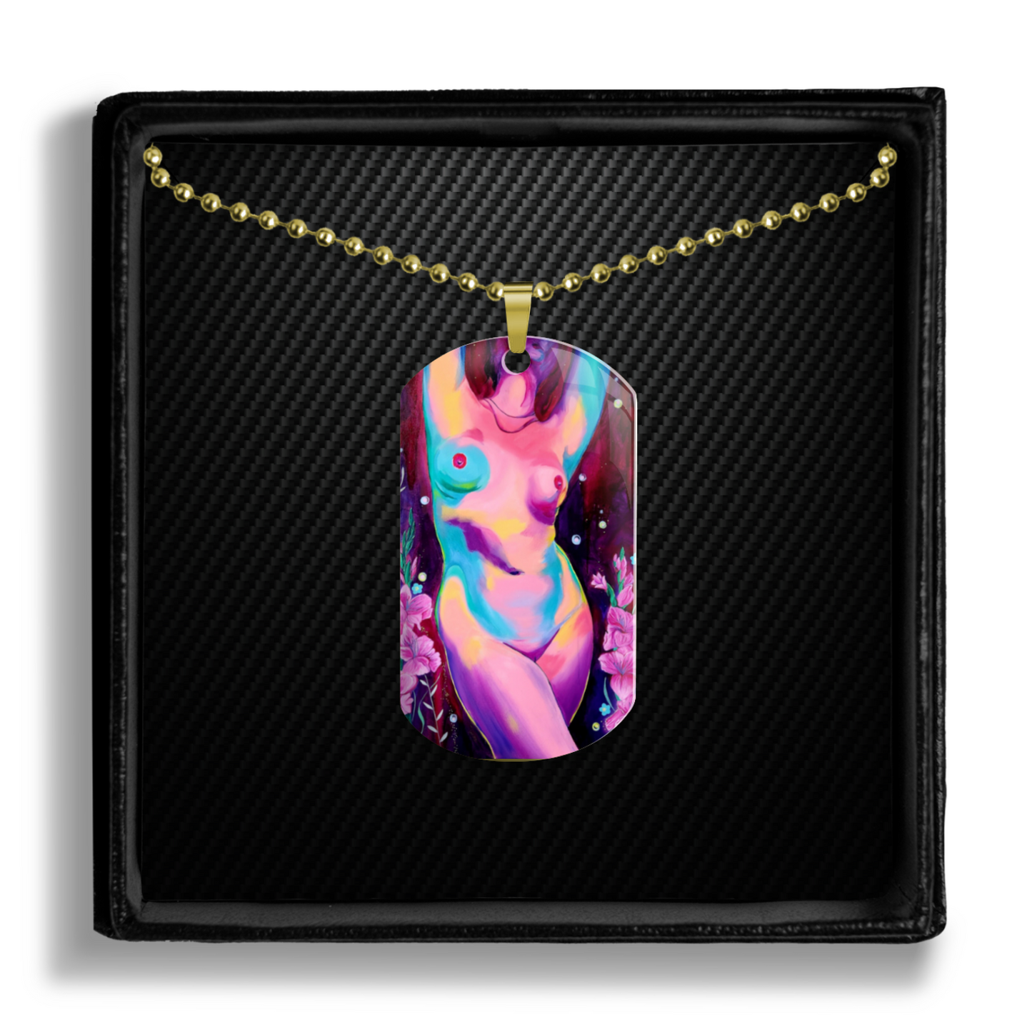 "Death or Gladioli" Pendant