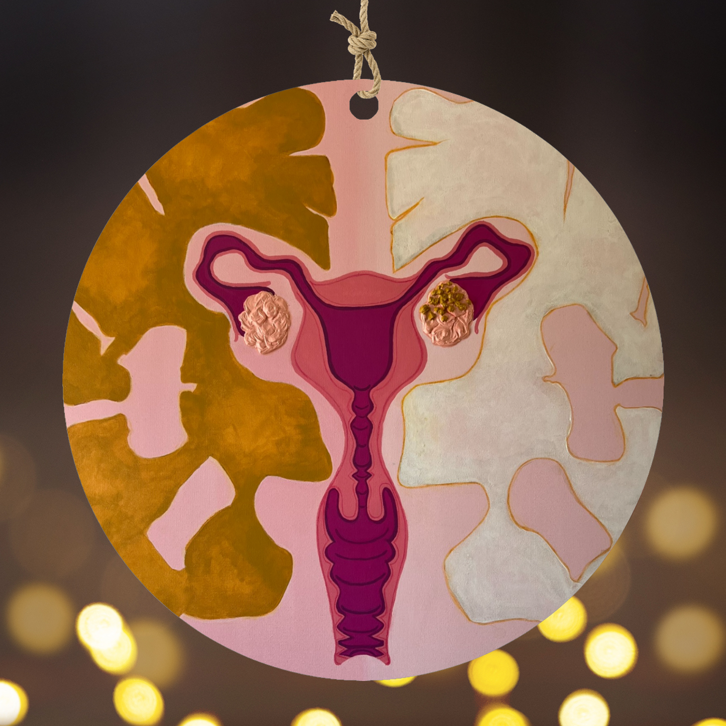 "Never Not Tender" Wooden Ornament