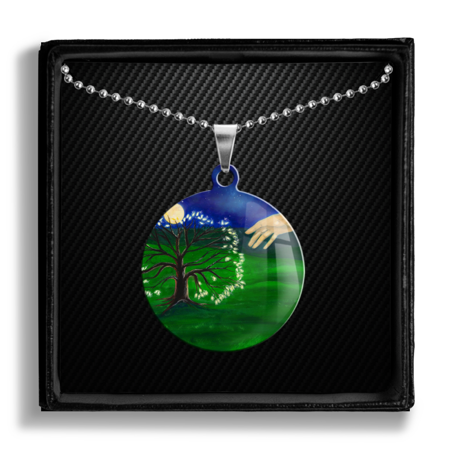 “Eternal Roots, Illuminated Bonds” Pendant