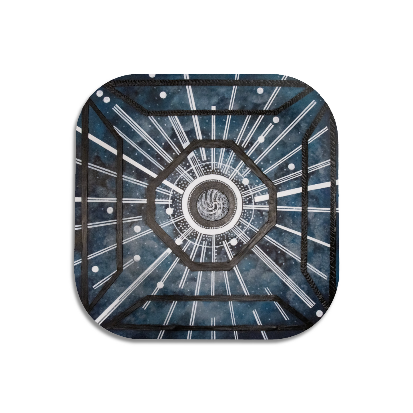 "The Eighth Light" Single Wooden Coaster