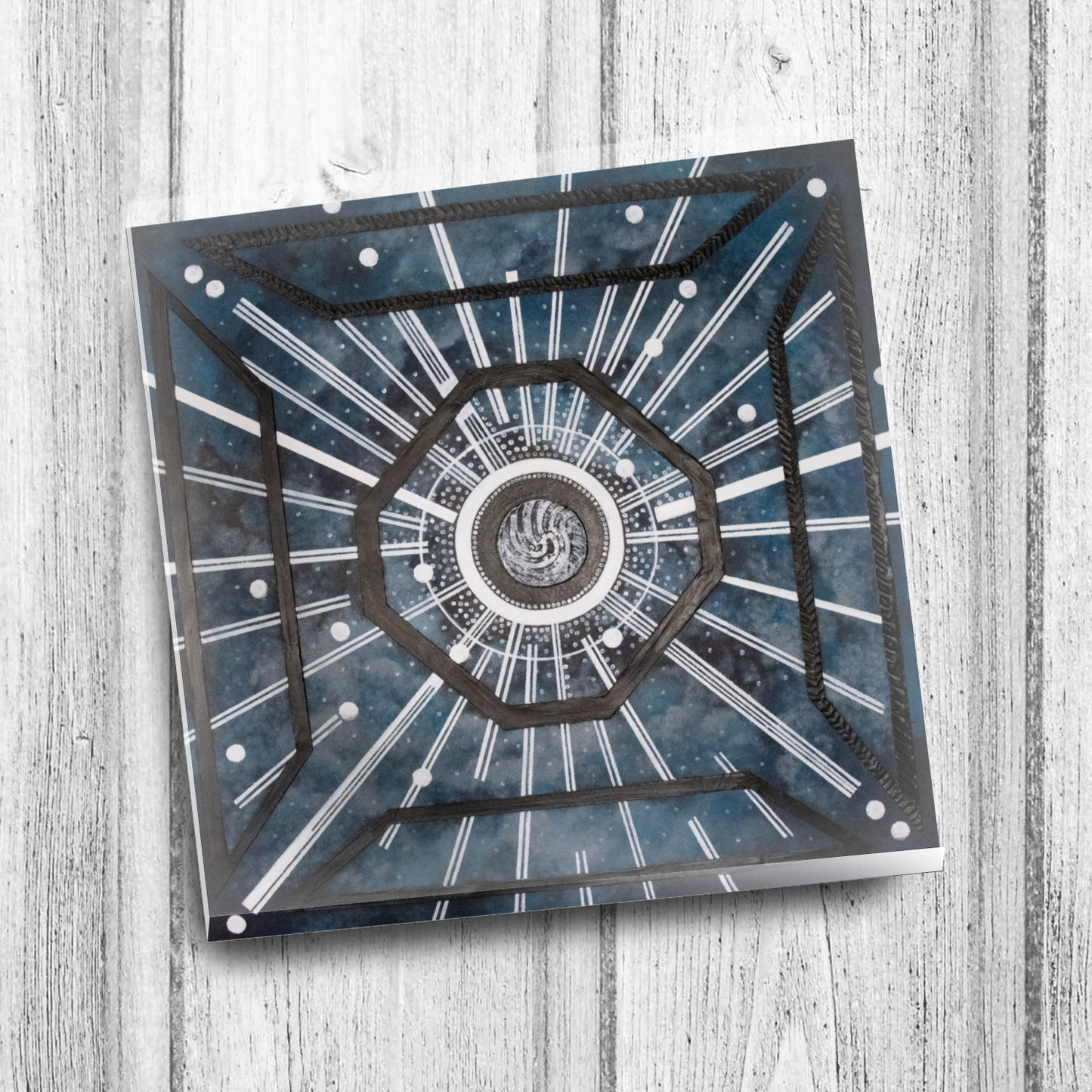 "The Eighth Light" Single Glass Coaster